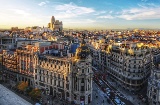 Vista da Gran Vía, Madri