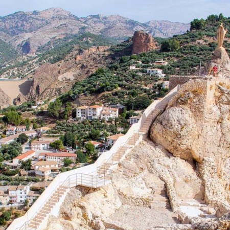 Blick auf Castril, Granada