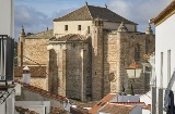 ÉgIise et forteresse de Cazalla de la Sierra (province de Séville, Andalousie)
