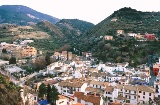 View of Monachil in Granada (Andalusia)