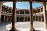 Vista de La Alhambra. Palácio de Carlos V