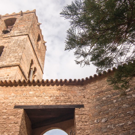 Kirche Nuestra Señora de la Granada in Niebla (Huelva, Andalusien)