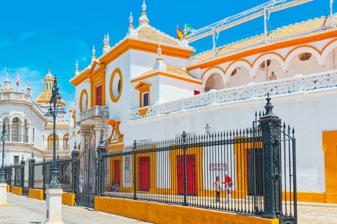 Praça de Touros e Museu da Real Maestranza. Sevilha