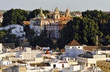 Vue panoramique de Sanlúcar de Barrameda, dans la province de Cadix (Andalousie)