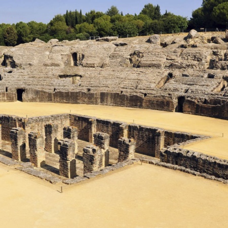 Ruínas romanas de Santiponce (Sevilha, Andaluzia)