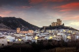 Vue panoramique de Vélez-Blanco (province d’Almería, Andalousie)