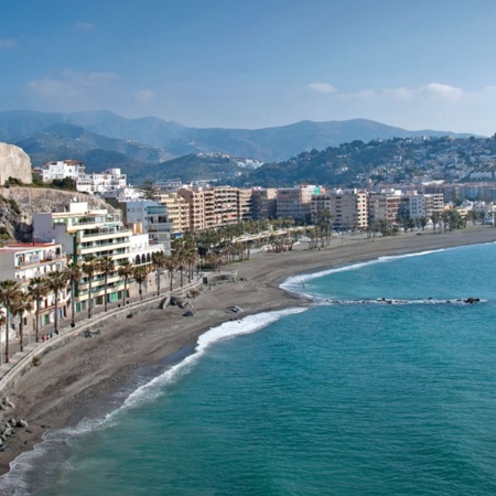 Vista panorâmica de Almuñécar