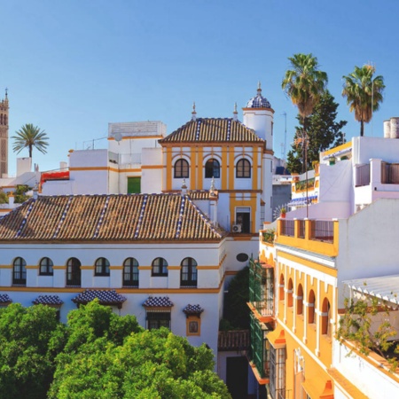 Vista panorâmica de Sevilha (Andaluzia)