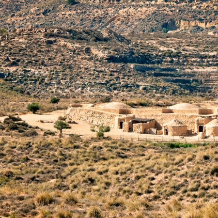 Sítio arqueológico Los Millares. Almeria.