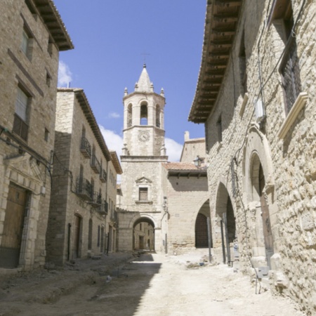 Kirche La Asunción de Nuestra Señora in Cantavieja (Teruel, Aragonien)