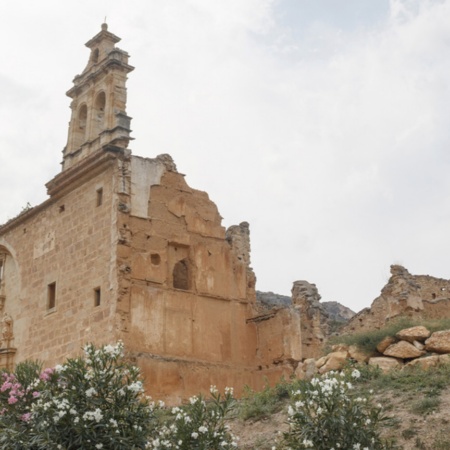 Ruinen des Serviten-Klosters in Castellote (Teruel, Aragonien)