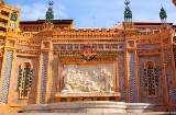 Stairway to the Fountain of Lovers in Teruel, Aragon