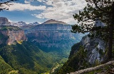 Vista de Ordesa y Monte Perdido en el Parque Nacional del mismo nombre. Huesca