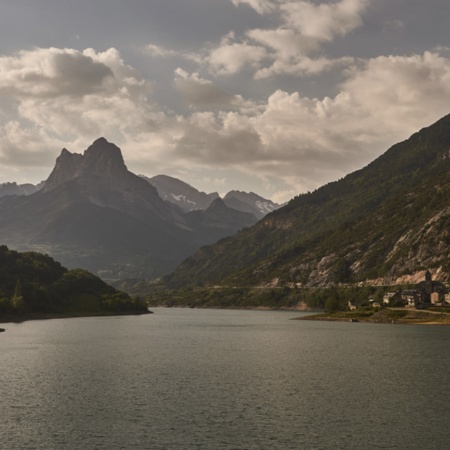 See in Sallent de Gállego in Huesca (Aragonien)