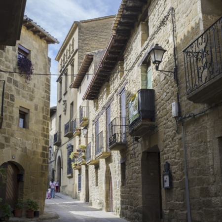 Ruas de Uncastillo (Zaragoza, Aragón)