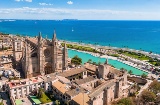 Vista aerea di Palma, Maiorca (Isole Baleari)