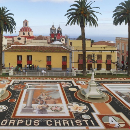 La Orotava, à Tenerife (îles Canaries)