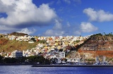 Vue panoramique de San Sebastián de la Gomera (îles Canaries)