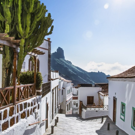 Tejeda, na ilha de Gran Canaria (Ilhas Canárias)