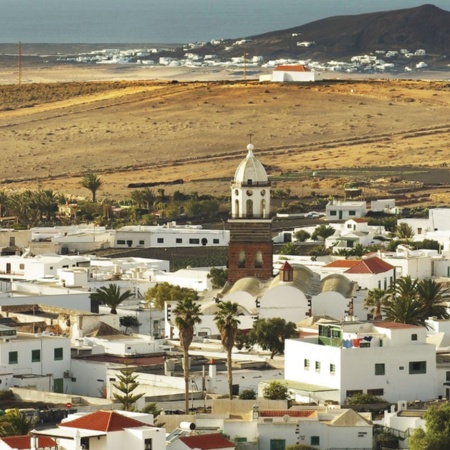 Ortschaft Teguise auf Lanzarote (Kanarische Inseln)