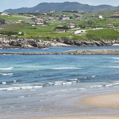 Vista de Suances, Cantábria