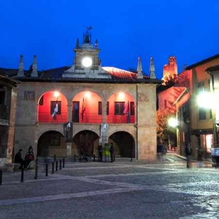 Plaza Mayor in Ayllón (Segovia, Kastilien-León)