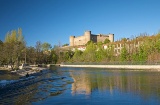 Vue du château de Valdecorneja à El Barco de Ávila.