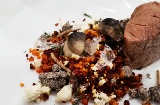 Plat d'auteur à la truffe de Soria