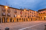 Plaza Mayor di Sigüenza. Guadalajara