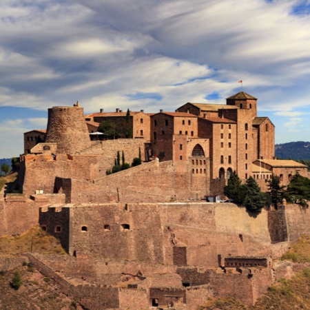 Burg von Cardona (Barcelona, Katalonien)