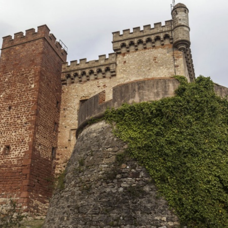 Burg von Castelldefels (Barcelona, Katalonien)