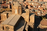 Vue panoramique de Lleida (Catalogne)