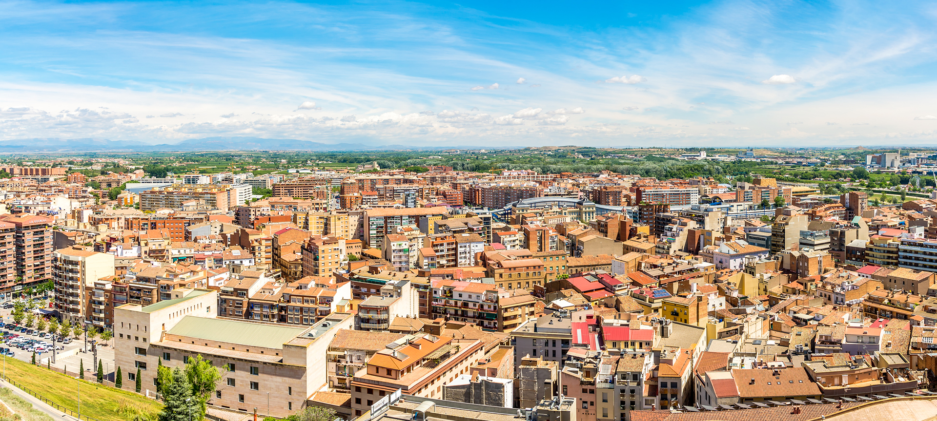 View of Lleida, Catalonia View of Lleida, Catalonia