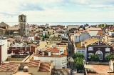 Vue de Malgrat de Mar, dans la province de Barcelone (Catalogne)