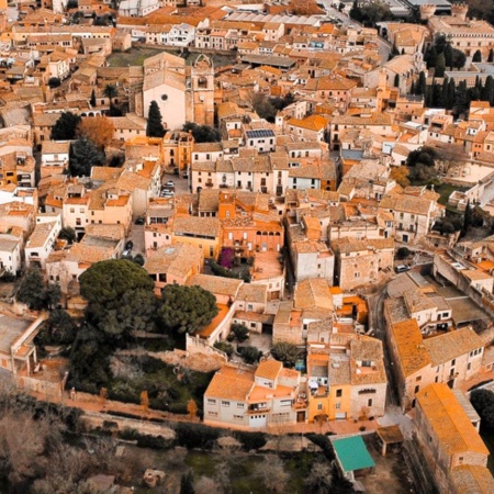 Peralada en Girona, Cataluña