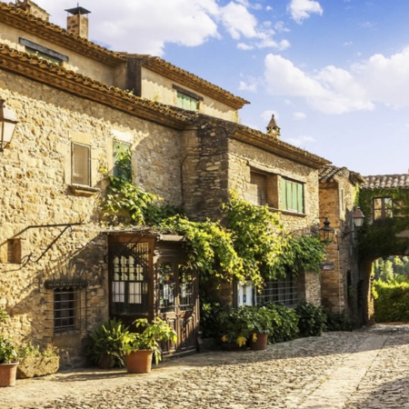 Peratallada, en Girona (Cataluña)