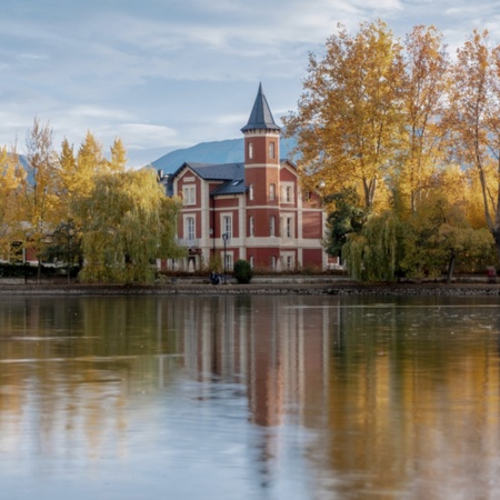 Puigcerdá in Girona (Katalonien)