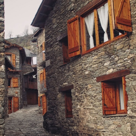 Ribes de Freser in Girona (Katalonien)
