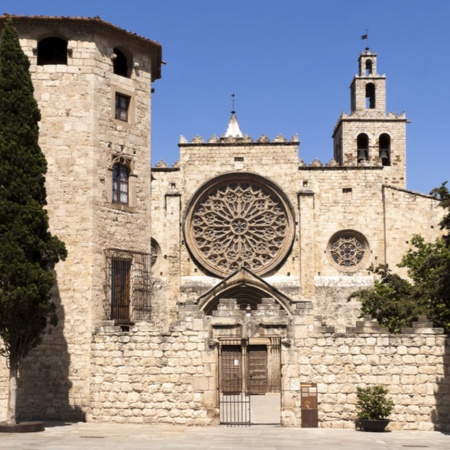 Monasterio de Sant Cugat del Vallès (Barcelona, Cataluña)