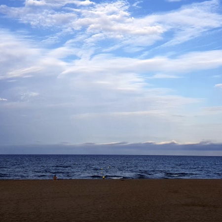 Playa de Sant Pere Pescador (Girona, Cataluña)