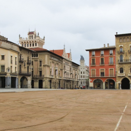 Plaza Mayor in Vic (Barcelona, Katalonien)