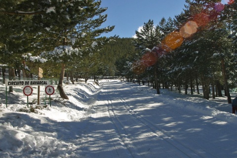 Station de ski de Puerto de la Ragua (fond)