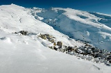 Stacja narciarska w Sierra Nevada