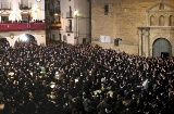 The Rompida de la Hora (Breaking of the Hour) at Easter in Albalate del Arzobispo (Teruel, Aragon)