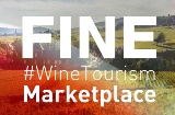 Détail de l'affiche du Salon international de l'œnotourisme FINE 2023
