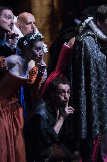 Representación de "El Perro del Hortelano" en el Festival Internacional de Teatro Clásico de Almago 2013