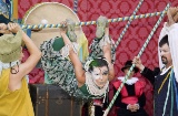 Show at the Renaissance Festival in Tortosa (Tarragona, Catalonia)