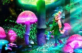Recreation of the 'Naturaleza Encendida Origen' light show 2022-2023
