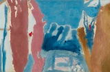 Helen Frankenthaler. Open Wall, 1953. Oil on canvas, 136.5 x 332.7 cm. Helen Frankenthaler Foundation, New York