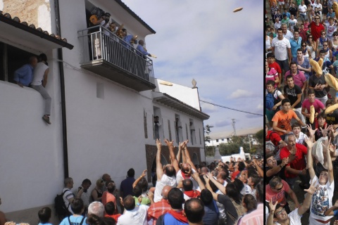 The Quel bread and cheese festival in La Rioja is one of the oldest festivals in the Iberian Peninsula